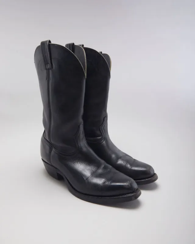 Vintage Boulet Cowboy Boots - UK 7.5 sold by Rokit