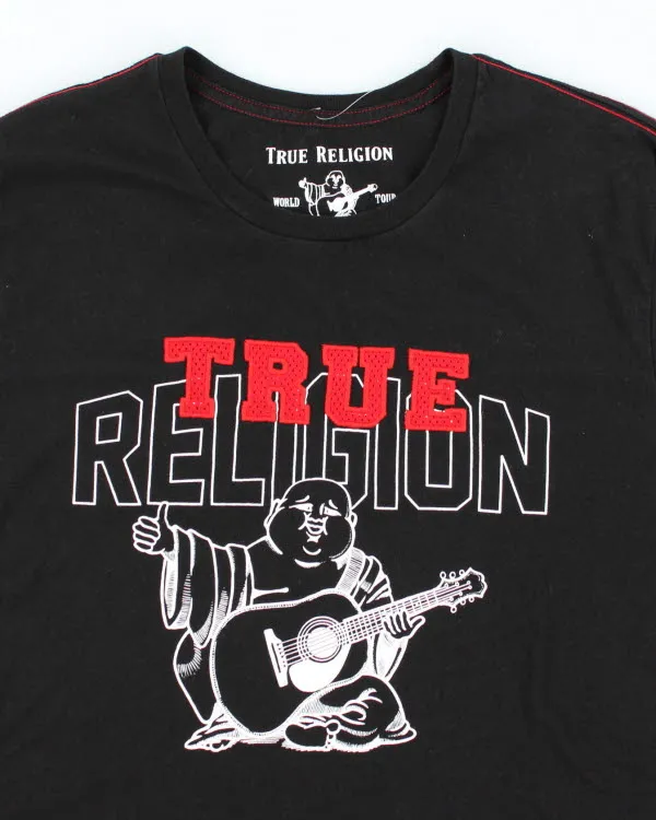 True Religion Black T-shirt - L sold by Rokit product image thumbnail 3