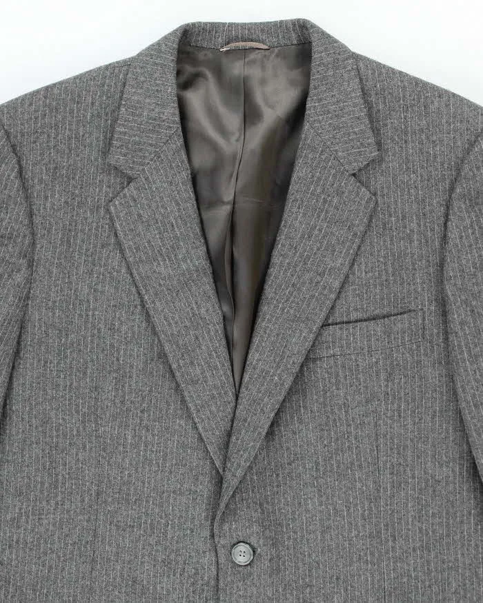 Vintage Wool Grey Pinstripe Suit - M sold by Rokit product image thumbnail 5