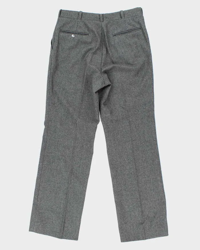 Vintage Wool Grey Pinstripe Suit - M sold by Rokit product image thumbnail 4