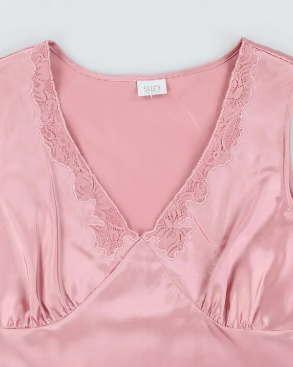 Y2k 00s Suzy Pink Cami - L sold by Rokit product image thumbnail 3