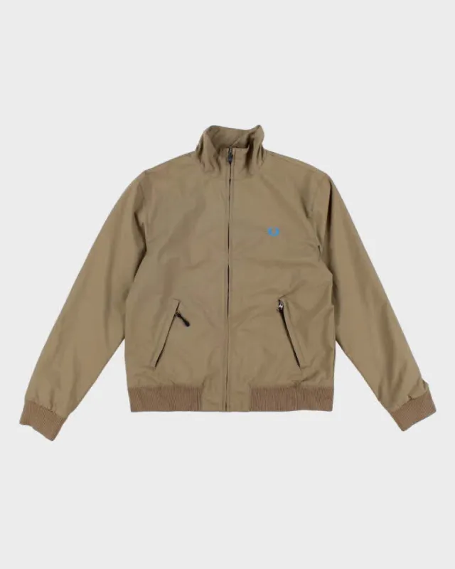 Men's Tan Fred Perry Harington Jacket - S sold by Rokit
