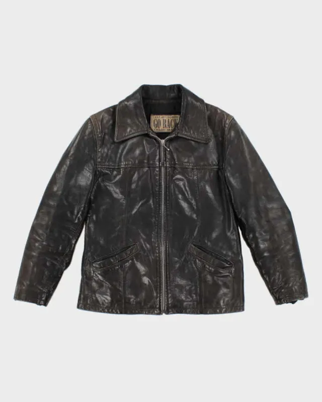 Classic Vintage Dream Wear Leather Jacket - S sold by Rokit