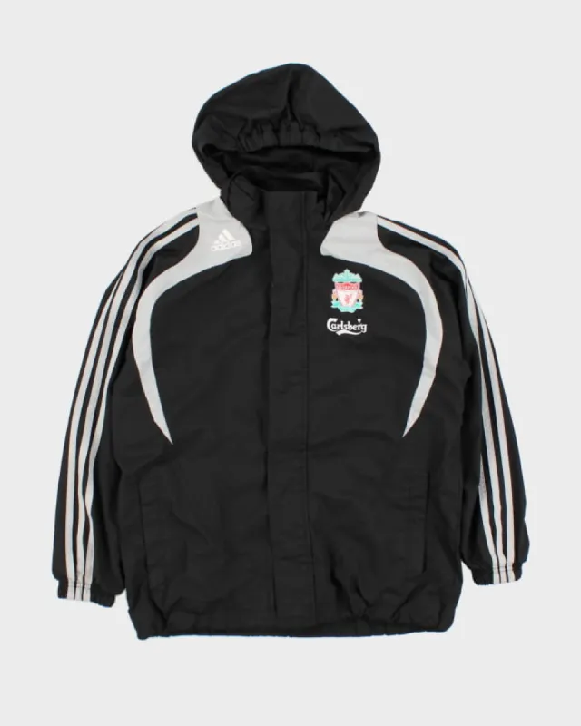 Vintage Men's Adidas X Liverpool Zip Up Hooded Track Jacket - L sold by Rokit