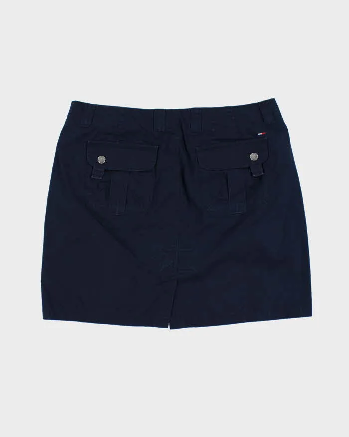 Y2k 00s Tommy Hilfiger Navy Cargo Skirt - S sold by Rokit product image thumbnail 2