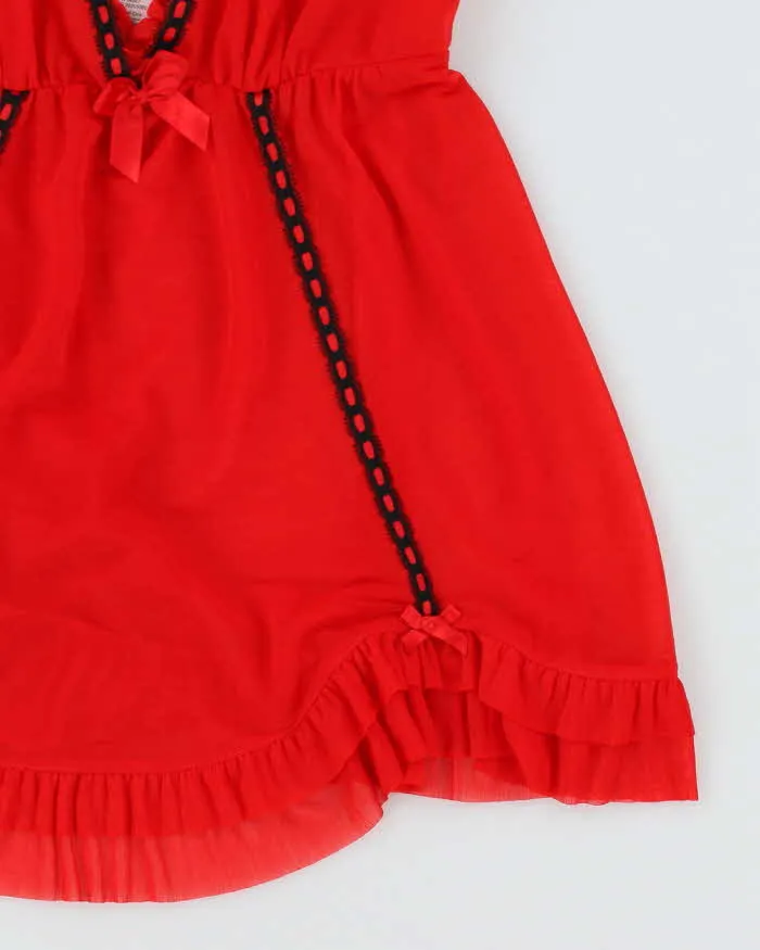 Y2k 00s La Senza Mesh Red Cami Top - XS sold by Rokit product image thumbnail 4