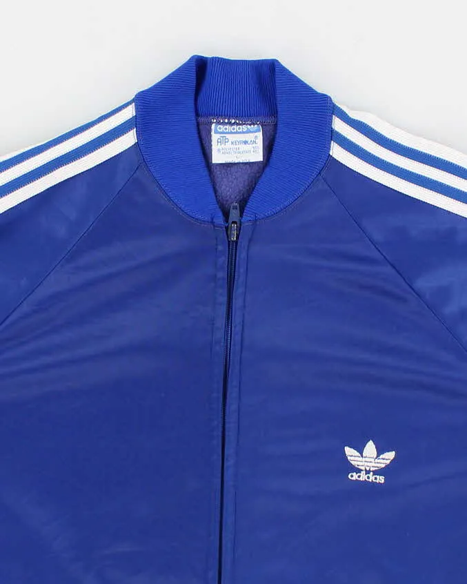 トップス 70-80s adidas ATP Navy Track Jacket 70-80s Vintage adidas ATP Navy× White Track Jac