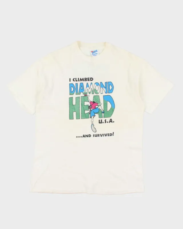 Vintage 90s Graphic T-shirt - L sold by Rokit