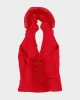 Y2k 00s Seduction Ruffle Halterneck Top - M sold by Rokit