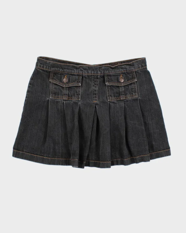 Vintage Y2k Juicy Couture Denim Mini Skirt - S sold by Rokit