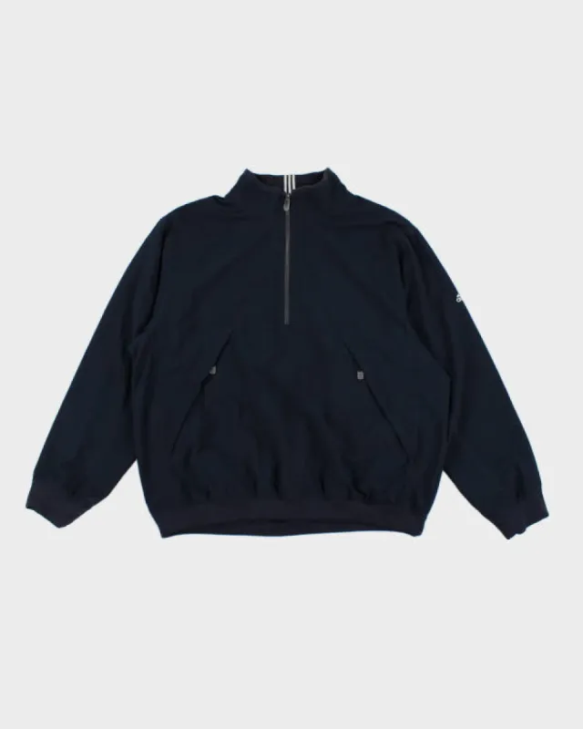 Y2k 00s Adidas Quarter Zip Jacket - L sold by Rokit