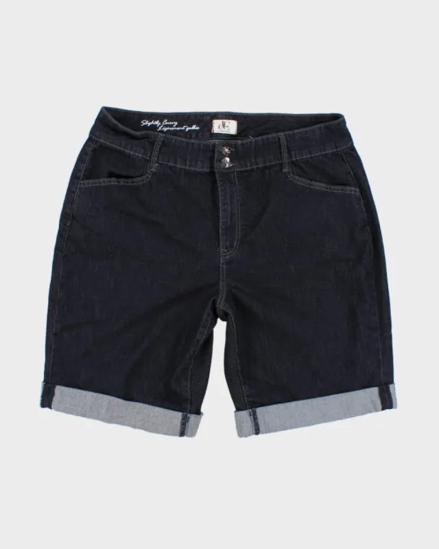 Vintage Men's Indigo Dyed Jean Shorts - W32 made by Rokit