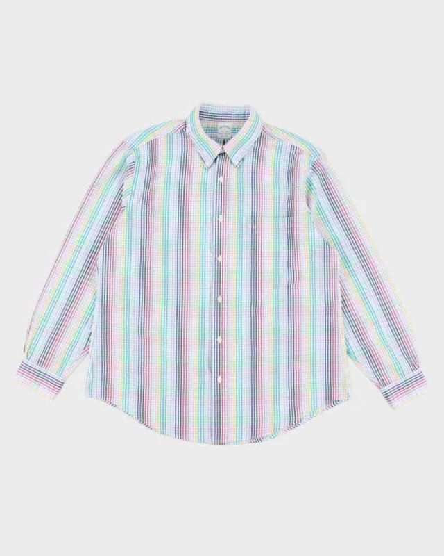 Brooks Brother Multicoloured Striped Shirt - XL sold by Rokit