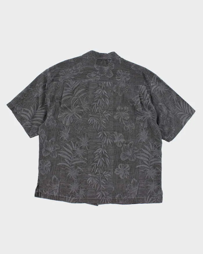 Jamaica Jaxx Grey Hawaiian Silk Shirt - XL sold by Rokit product image thumbnail 2