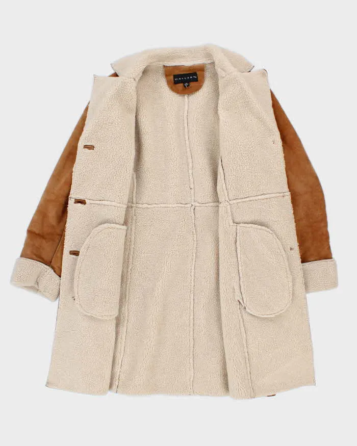 Gallery Sherpa Lined Suede Coat - M sold by Rokit product image thumbnail 4
