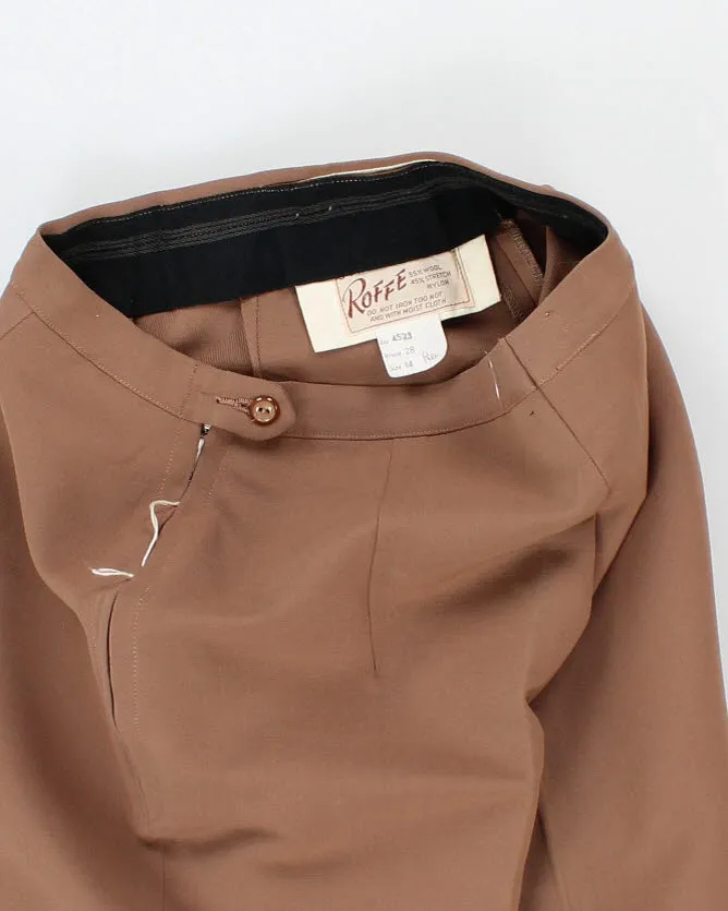 Vintage 50s Capri Trousers - W26 L27 sold by Rokit product image thumbnail 3