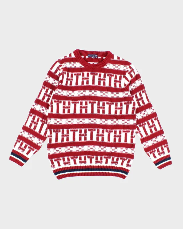00s Tommy Hilfiger Knit Jumper - M sold by Rokit