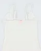 Y2k 00s La Vie En Rose White Mesh Slip Dress - M sold by Rokit