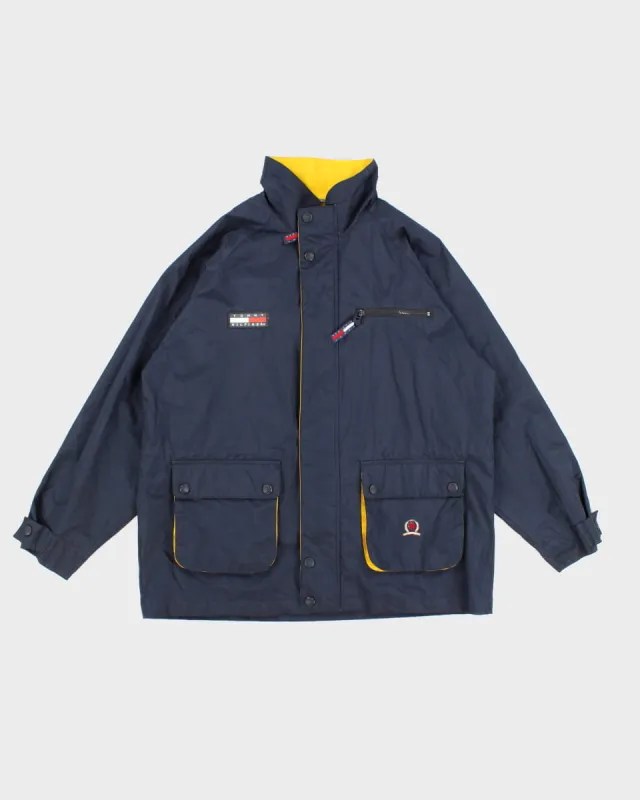 Vintage 90s Tommy Hilfiger Hooded Windbreaker - XXL sold by Rokit