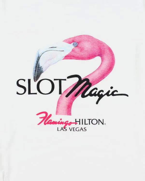 Vintage Flamingo Hilton Las Vegas T-shirt - M sold by Rokit product image thumbnail 4