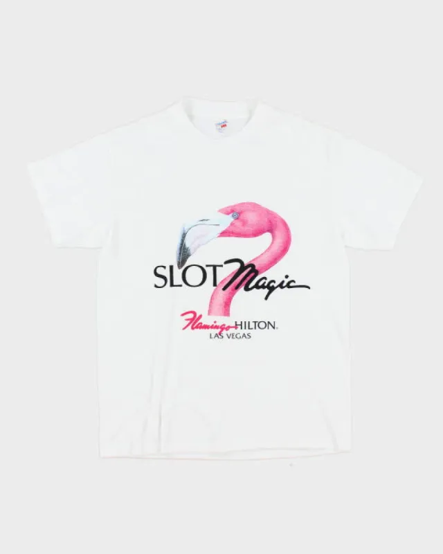 Vintage Flamingo Hilton Las Vegas T-shirt - M sold by Rokit