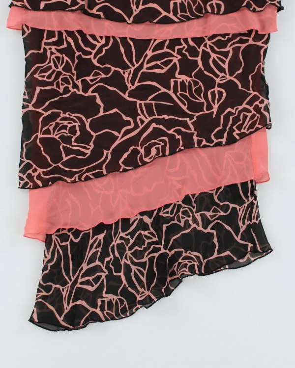 Y2k 00s Bebe Silk Ruffle Cami - M sold by Rokit product image thumbnail 4