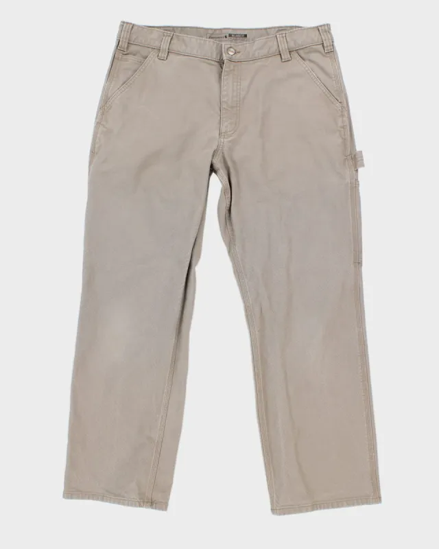 Men's Carhartt Loose Original Fit Canvas Work Dungaree Pants