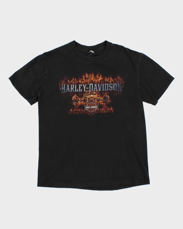 Harley Davidson Flamed T-Shirt - M sold by Rokit