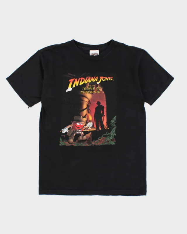Vintage M&M Indiana Jones Comedy T-Shirt - S sold by Rokit