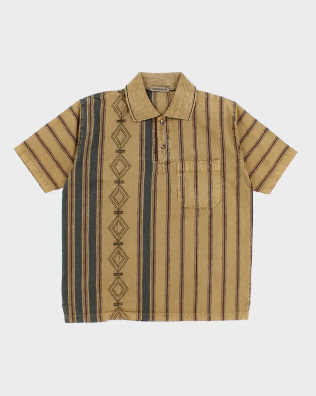 Men's Liberation-47 Mens Patterned Polo Shirt - XXL made by Rokit