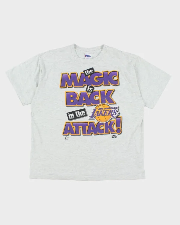 Vintage 90's Lakers Magic Johnson NBA T-Shirt - XL sold by Rokit