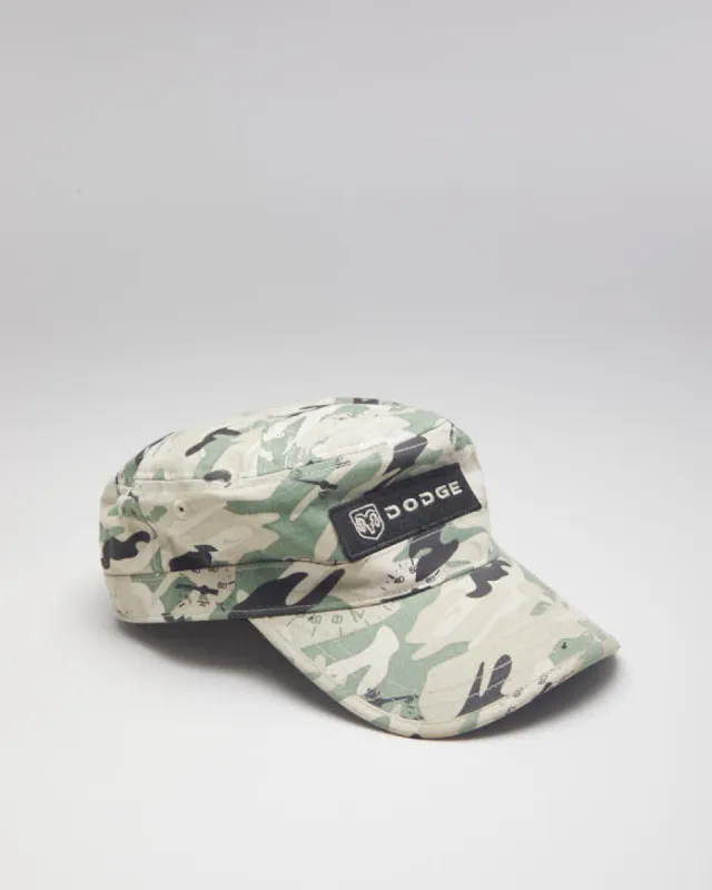 Y2k 00s Dodge Camouflage Cap sold by Rokit