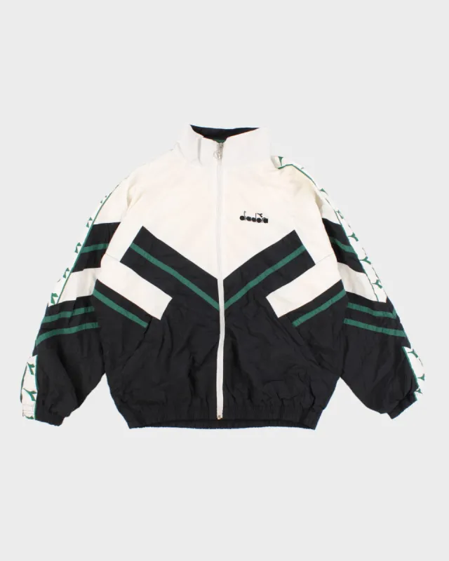 Men's Multi Coloured  Diadora Zip Up Jacket - L sold by Rokit
