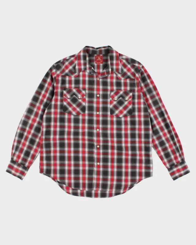Vintage 90s Lucky Brand Check Western Shirt - XL sold by Rokit