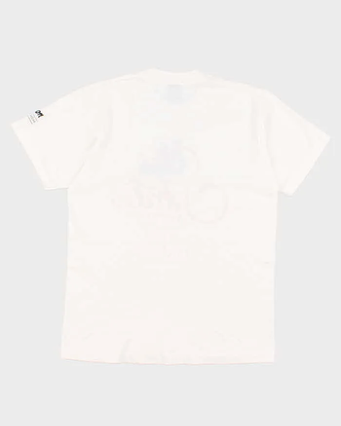 Vintage 90s Single Stitch White T-shirt - L sold by Rokit product image thumbnail 2
