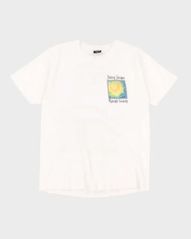 Stussy Starry Night T-Shirt - M sold by Rokit