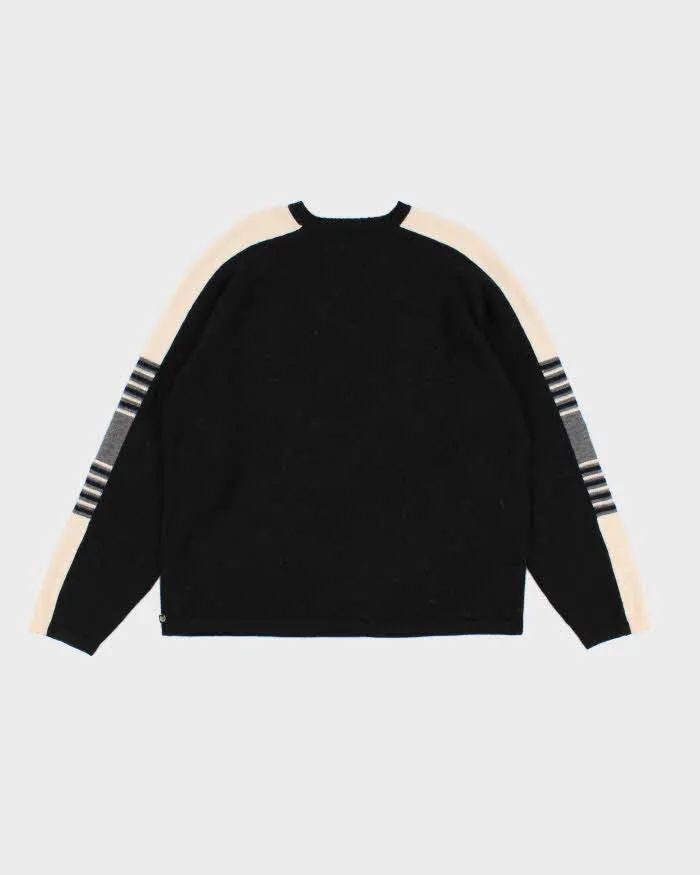 Vintage Mens Black Chaps Knit Sweater - L sold by Rokit product image thumbnail 2