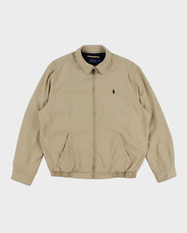 Polo By Ralph Lauren Beige Harrington Jacket - L sold by Rokit