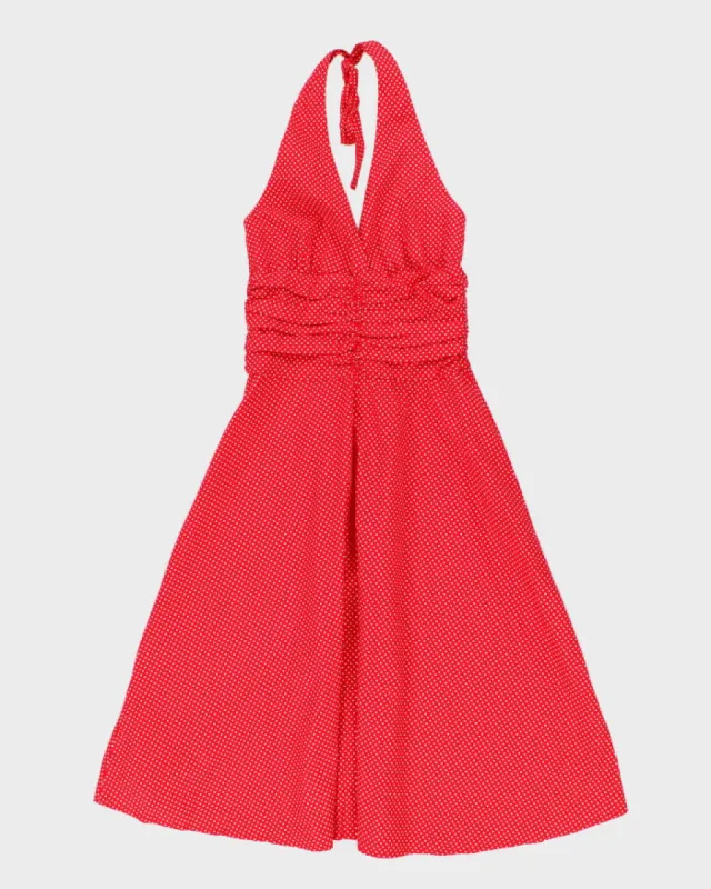Women's Vintage 90s Halter Dress - S sold by Rokit