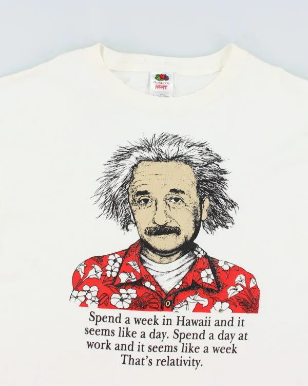 Y2k 00s Einstein T-shirt - L sold by Rokit product image thumbnail 3