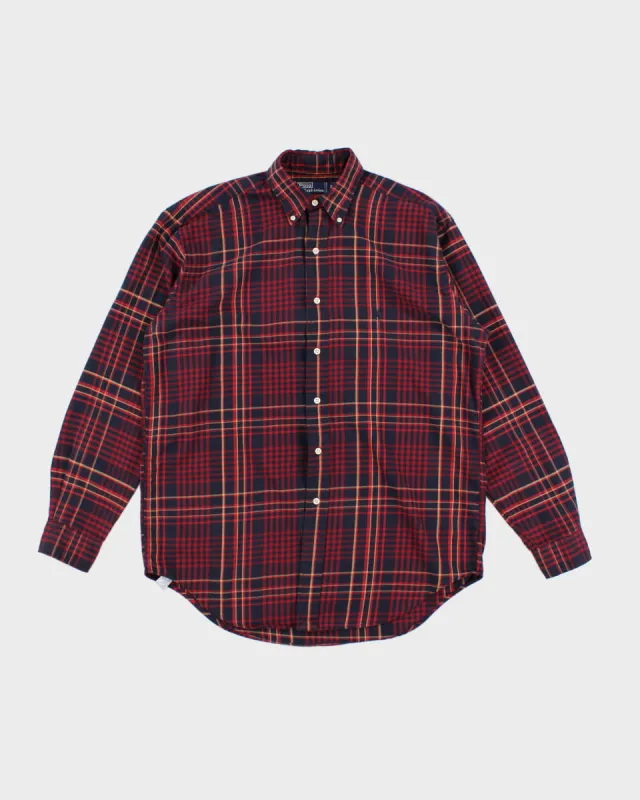 Vintage 90's Men's Ralph Lauren Collared Shirt - M L sold by Rokit