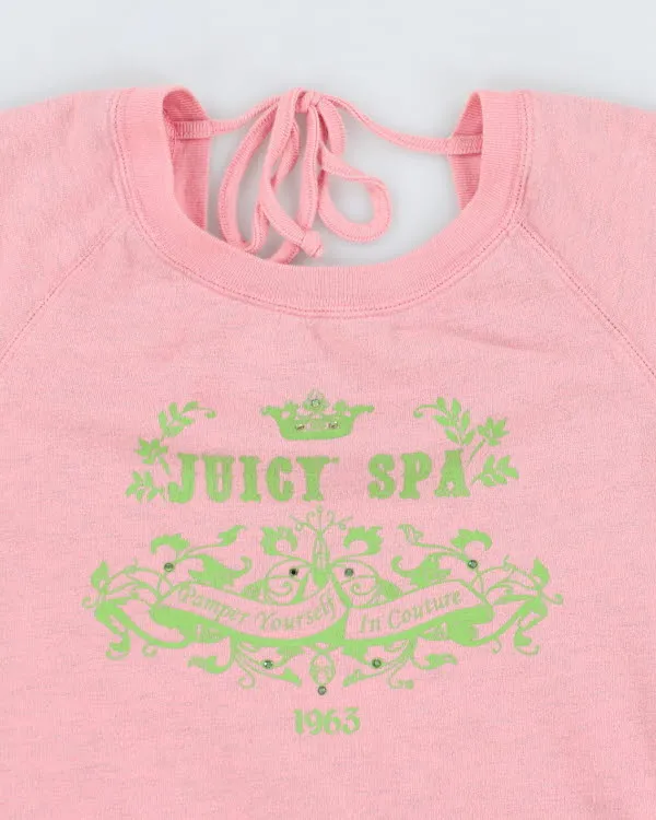 Y2k 00s Juicy Couture Cut out Jumper - S sold by Rokit product image thumbnail 4