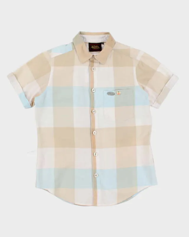 Y2k 00s Von Dutch Short Sleeve Shirt - S sold by Rokit