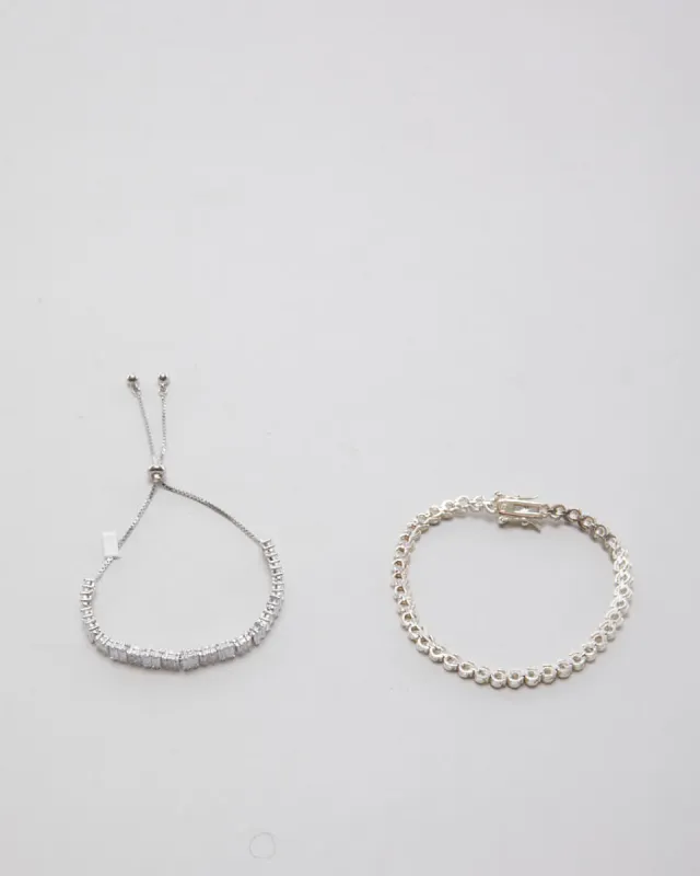 925 Silver Bracelet Set sold by Rokit