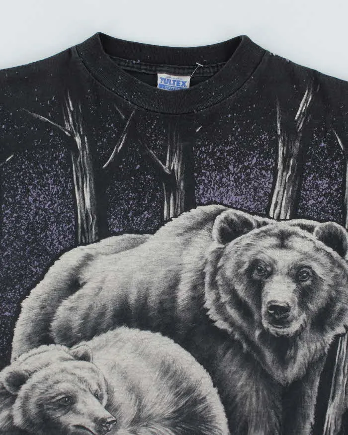 Vintage 90's All Over Print Bear Animal T-Shirt - M sold by Rokit product image thumbnail 3
