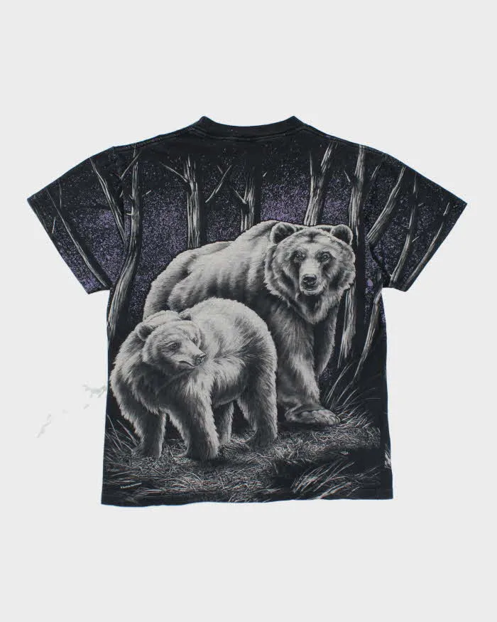 Vintage 90's All Over Print Bear Animal T-Shirt - M sold by Rokit product image thumbnail 2