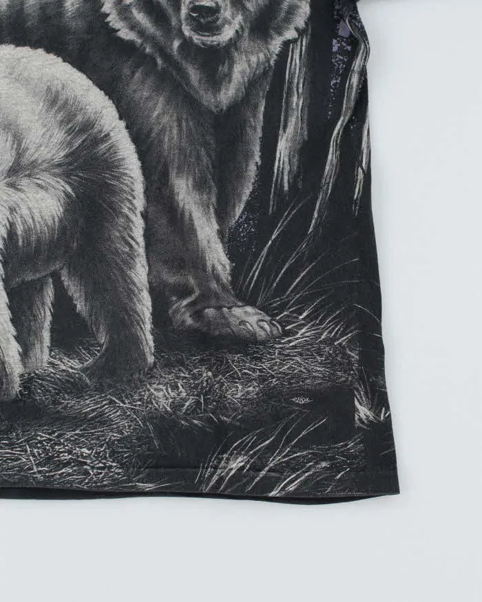 Vintage 90's All Over Print Bear Animal T-Shirt - M sold by Rokit product image thumbnail 4