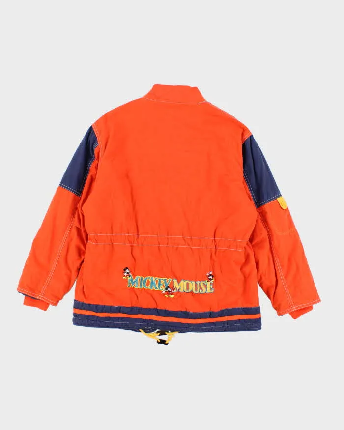 Womens Vintage 1980s Micky Mouse Orange Jacket - M sold by Rokit product image thumbnail 2