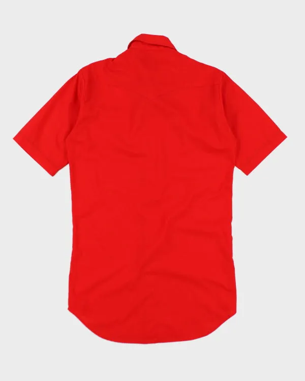 Vintage MWG 70s Red Western Shirt - S sold by Rokit product image thumbnail 2