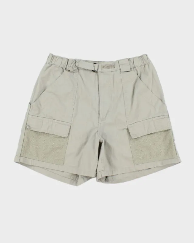 Columbia Belted Grey Cargo Shorts - M sold by Rokit